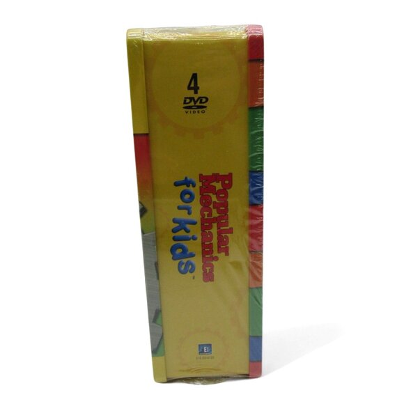 POPULAR MECHANICS For Kids Special Edition 4-DVD Tin Set New Unopened Rare - Picture 7 of 8